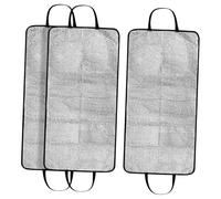 HORIALENCE 3pcs Outdoor Air Conditioner Cover Aluminum Foil for Mini Split Ac Unit Protect from Sun Rain Dust Easy to Install