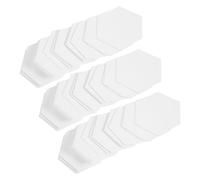 HORIALENCE 400pcs Hexagon Quilting Templates for Patchwork Sewing Precision Cut Paper Piecing Shapes Reusable DIY Craft Supplies for Accurate Alignment and Educational Use