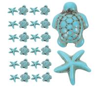 HORIALENCE 40Pcs Sea Turtle Beads Vibrant Charms for Jewelry Making for DIY Bracelets and Necklaces for Parties and Daily Wear Craft Your Unique Style
