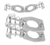 HORIALENCE 4pcs Rv Water Heater Cam Lock Camper Hot Water Tank Door Latch Fastener Secure Cover Lock Compartments Compact Design for Easy Installation