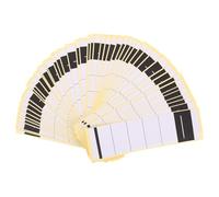HORIALENCE 50 Pcs Self-Adhesive File Folder Labels White Paper Binder Spine Labels for Office and Archives, Fit Most File Folders with Versatile Application for Easy Organization