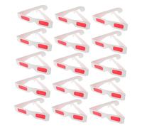 HORIALENCE 50pcs Colorful Eyeglasses for Lightweight Stylish Fun for Parties Valentine's Day and Classroom Rewards Unique Red Design for Memorable Celebrations