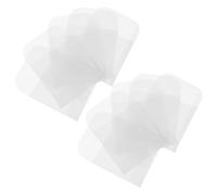 HORIALENCE 50pcs Mini Envelopes Hangtag Pouches Paper Pouches White Parchment Paper Retro Design Store Small Accessories Organize and Storage