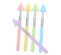 HORIALENCE 5Pcs Extendable Blackboard Pointer Sticks for Teachers Macaron Color Reading Indicator Tool for Classroom Presentations and Early Education Activities