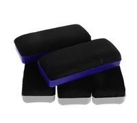 HORIALENCE 5pcs Magnetic Dry Erase Board Eraser - White Board Erasers for School - Compact Whiteboard Cleaning Pad Set for Teachers Office Home