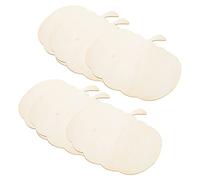 HORIALENCE 6Pcs Unfinished Wood Pumpkin Cutouts DIY Halloween Wooden Chips for Painting Safe High Grade Material Smooth Surface Craft Decorations