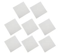 HORIALENCE 8pcs Waveguide Cover: Heat Resistant Microwave Mica Plate 5.1 Inch - Fireproof Insulating Board - Replacement Part for Oven Maintenance