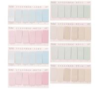 HORIALENCE 960pcs Index Sticker Label Decals Multipurpose Tearable Sticky Tabs Not Easy to Deform Easy to Carry Mixed Style Assorted Color for School and Home Use Suitable for Random Style