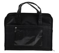 HORIALENCE Accordion File Organizer with Lock and Handle - Document Organizer Holder - Portable Document Folder Storage Bag for Business Travel