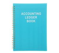 HORIALENCE Accounting Ledger Book - Expense Tracker Notebook for Home Budget Tracking - Small Business Income & Expense Log Journal - Bookkeeping Record Book 8.5x6in