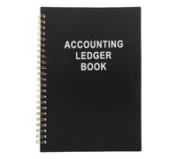 HORIALENCE Accounting Ledger Book - Expense Tracker Notebook for Home Budget Tracking - Small Business Income & Expense Log Journal - Bookkeeping Record Book 8.5x6inch