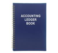 HORIALENCE Accounting Ledger Book - Expense Tracker Notebook for Home Budget Tracking - Small Business Income & Expense Log Journal - Bookkeeping Record Book 8.5x6"