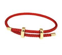 HORIALENCE Adjustable Braided Red String Bracelet for Women and Men Chinese Fate Wristlet with Protection Beads Stylish Bangle for Anniversary Birthday Valentines Day Gifts