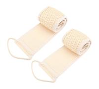 HORIALENCE Bath Brush Shower Brush Set 2Pcs Fabric Back Body Brush for Men Women Massage Stress Relief Shower Exfoliating Brush