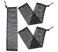HORIALENCE Bird Feeder Accessories Drawstring Bags Feeding Net Bags 3pcs Nylon Easy to Open and Close for Wild Birds for Garden and Yard Use