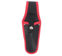 HORIALENCE Black Canvas Scissors Cover Multi-functional Protective Pruner Case with Large Capacity Suitable for Hair Scissors and Combs for Business Trips and Outdoor Activities