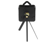 HORIALENCE Black Clock Movement Replacement Mechanism Battery Operated Silent Clock Parts with Accurate Timekeeping Plastic Material for Clock-making and Creating