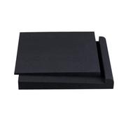 HORIALENCE Black Sponge Speaker Isolation Cushion with Shock-absorption and Multi-angle Display Features, High-density Loudspeaker Pad for Improved Sound Quality and Vibration Reduction