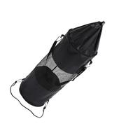 HORIALENCE Boat Waste Pouch Black Leakproof Hanging Storage Bag Foldable for Captain Suitable for Empty Bottles and Cans 32.68 X 10.24 X 10.24 in