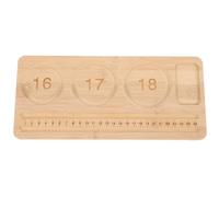 HORIALENCE Bracelet Making Board Bracelet Beading Board for Jewelry Design and DIY Craft Projects with Measurement Scale Wooden Bead Tray for Organizing Supplies at Home Workshop