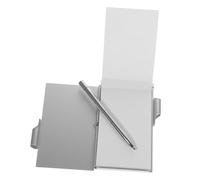 HORIALENCE Compact Tearable Memo Pads with Metal Case Small Portable Notepad for Office School Daily Practical Pocket Notebook for Students Teachers and Professionals