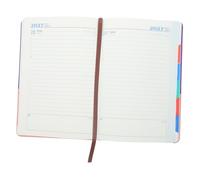 HORIALENCE Daily Agenda Planner 2027 : A5 Soft Faux Leather Cover Planner - Journal Notebook for School Supplies, Office Stationery and Personal Scrapbook Creation