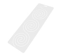 HORIALENCE DIY Clothing Quilting Template Ruler Transparent Sewing Patchwork Tool for Easy Pattern Creation Lightweight Durable Material for Sewing Crafts and Quilting Projects