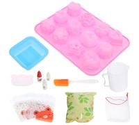 HORIALENCE DIY Homemade Soap DIY Set Handmade Soap Making Kit Safe Ingredients Easy to Use Plastic Silicone for Professionals Assorted Style