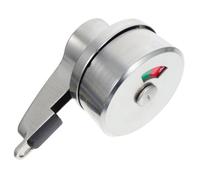HORIALENCE Durable Commercial Bathroom Door Lock with Vacant Occupied Sign for Public Restroom Easy Installation Wear Resistant Design for Toilet Partition Applications