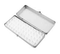 HORIALENCE Empty Watercolor Palette with Sealed Lid Portable and Lightweight Paint Tray for Artists and Students Fit for Various Watercolor Brands for Outdoor Travel Sketching