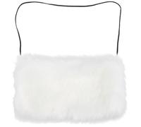 HORIALENCE Faux Hand Muff, Rabbit Hand Warmer Pouch for Women, Comfortable Touching, Winter Supply for Cold Weather and Parties
