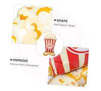 HORIALENCE Giant Standing Popcorn Balloon for Halloween Carnival Birthday Parties Realistic Food Photo Prop Decoration Foil Material Easy Inflation and Portable