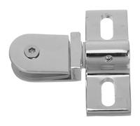 HORIALENCE Heavy Duty Glass Door Pivot Hinge Set with Complete Installation Components and Two-Way Opening Mechanism for Bathroom Use