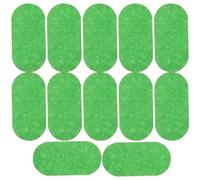 HORIALENCE Hole Repair Patch Billiard Table Patch with Quick Repair and Convenient Storage Green Billiard Marking Stickers Made of Glue and Fluff