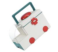 HORIALENCE Large Capacity Medicine Storage Case First Aid Organizer Plastic Pp as Lightweight Well Organized Family Sports Team Home