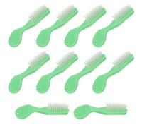 HORIALENCE Manual Toothbrushes Practical Design for Prisons and Rehabilitation Centres 10pcs Soft Bristles with Large Brush Head for Deep Teeth Cleaning, Plastic Handle