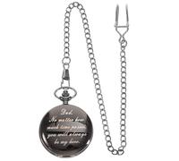 HORIALENCE Mechanical Pocket Watch for Valentine's Day Couple Gifts for Wedding Anniversary Mens Watch for Memorable Moments