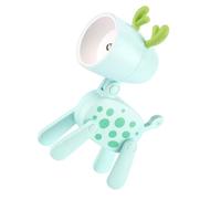 HORIALENCE Mini Deer Night Light Lamp for Bedroom Warm Soft Glow Cartoon Animal Nightlight Portable Bedside Decor for Dorm Friends