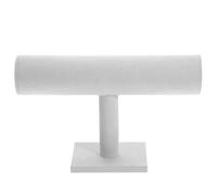 HORIALENCE Minimalist Velvet Single-tier Watch and Bracelet Display Stand, Multi-function Jewelry Organizer Rack for Home Storage, Decorative Bracelet and Bangle Holder