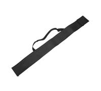HORIALENCE Pool Cue Accessories, Billiard Cue Bag, Black PU Soft Padded Full-Length Carrying Case with Shoulder Strap for Outdoor Travel