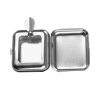 HORIALENCE Portable Pocket Ashtray with Lid Mini Metal Ashtray for Outdoors and Travel Preventing Ash Scattering Car Ash Tray for Smoking the Go