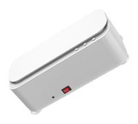 HORIALENCE Portable USB Ultrasonic Jewelry Cleaner Box for Dentures and Watches, Efficient Cleaning Device with Abs Material under 300ml Capacity, for Home and Travel Use