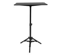 HORIALENCE Projector Height Assembly Construction and 32-60cm Range Easy, Adjustable Stand with Sturdy Alloy Tripod for Black Floor Desks and Tight Spots