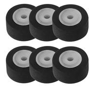 HORIALENCE Record Repair Pinch Roller Rubber Compact Replacement 12pcs for Tape Recorder Repair and Maintenance for Old or Broken Parts, Suitable for Audio and Radio Equipment