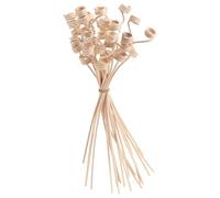 HORIALENCE Reed Diffuser Refill 20pcs Aroma Diffuser Sticks Made of Dried Flower and Wood Absorb Quickly for Indoor Decor and Enhancing Fragrance