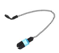 HORIALENCE Rod Pod and Bite Alarms Set with Blue Iron Chain Bite Indicator Fishing Alarm Fixed on Fishing Rod to Eye Fatigue