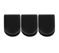 HORIALENCE Silicone Anti Vibration Pads Shock Absorber Mats 3pcs Easy to Install Enhancing Stability Black Noise for Turntable and Subwoofer in Listening and Recording Environments