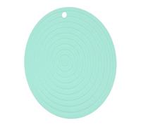 HORIALENCE Silicone Pet Food Mat Waterproof and Antislip for Dog Bowl and Feeding Eating Tray with Raised Edge Design and Hanging Hole Suitable for Puppy and Kitten