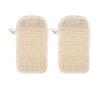 HORIALENCE Soap Saver Bags with Quick Drying Function Convenient Accessory 2pcs Cotton and Linen Multi-function Soap Pouches for Bathroom and Make up Remove for Shower Use