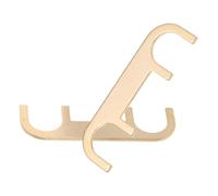HORIALENCE Speaker Terminal Jumper Plate Speaker Binding Post Connector 4-position Pure Copper Easy Installation with Optimized Current Transmission for Home Theaters and DIY Audio Upgrade